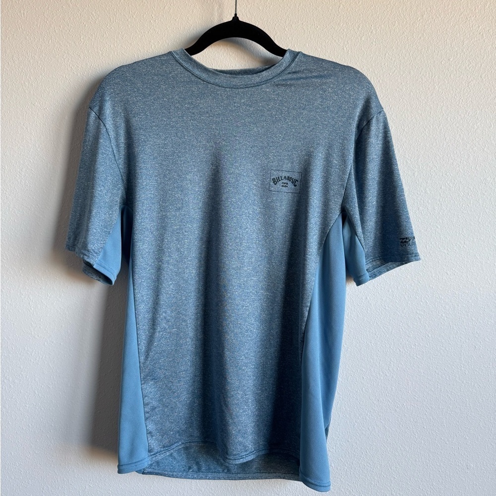 Billabong Men's Heather Blue Short Sleeve UVSurf Tee